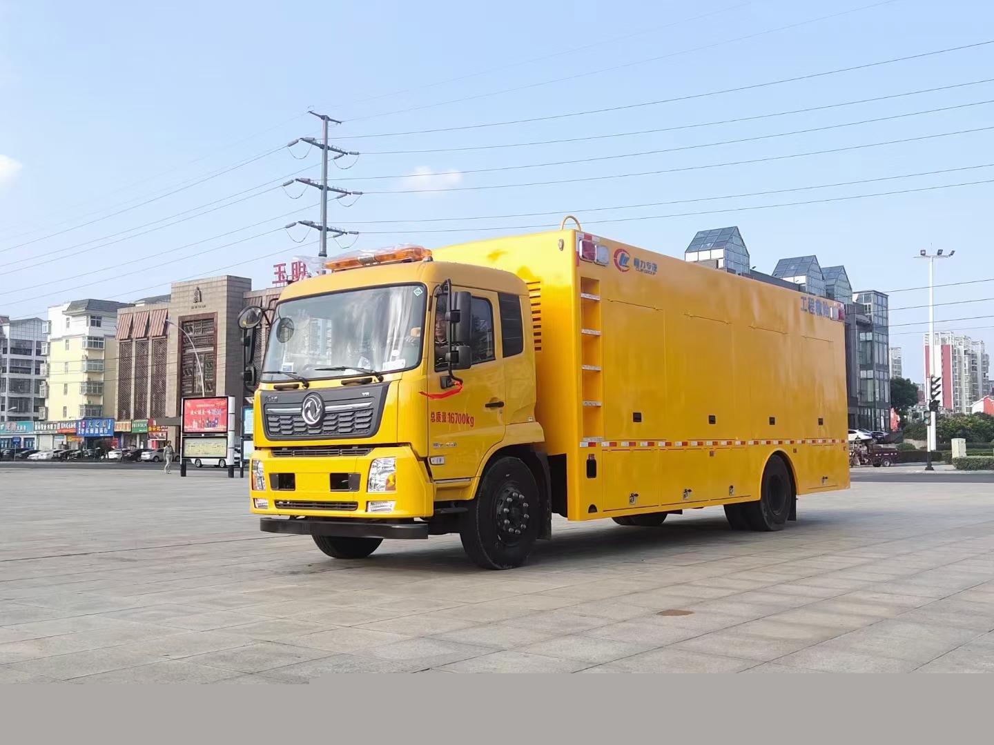 东风天锦4000方排水车（便携）